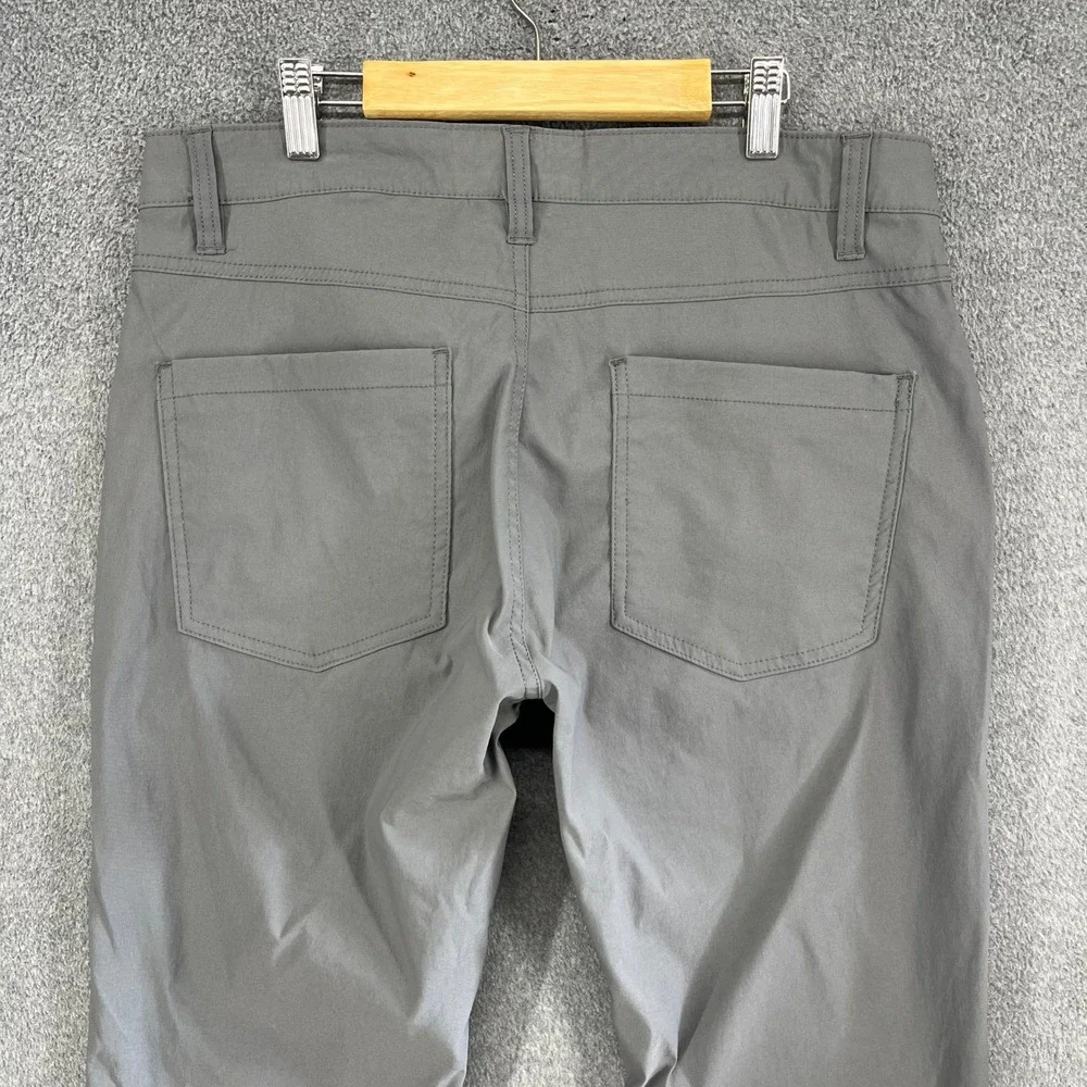 Kenneth Cole New York Men's Gray Flat Front Casual Dress Pants Size‎ 32x32